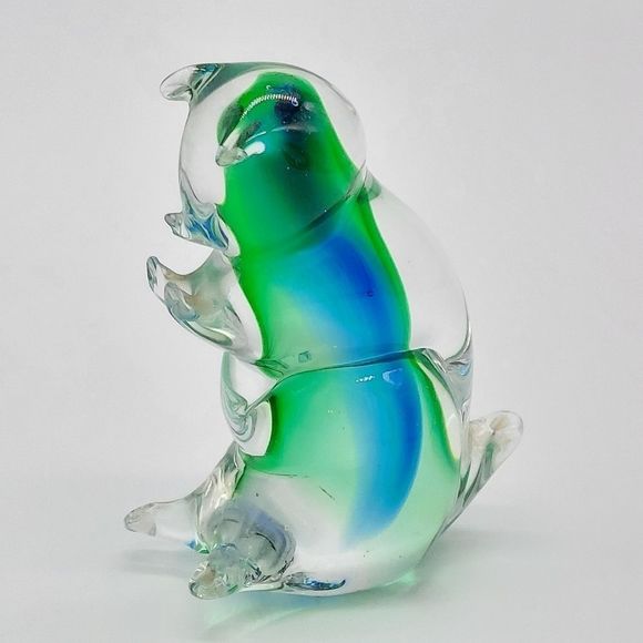 Crystal‎ Pig Paperweight - Picture 1 of 5